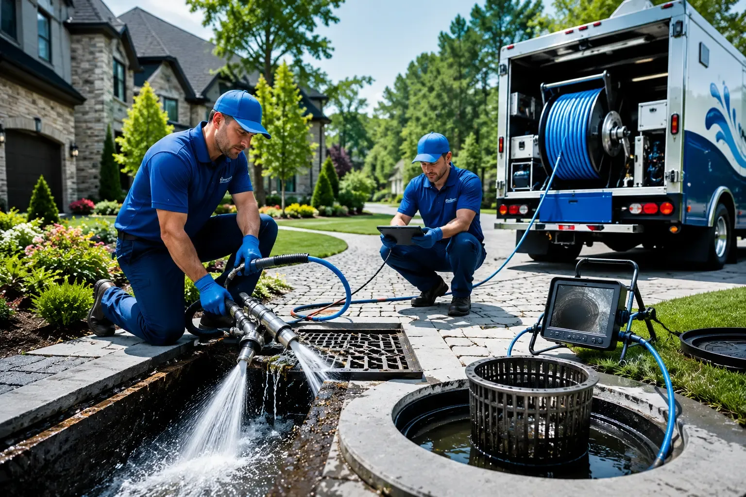 Local outdoor drain cleaning professionals in Bloomfield, IN